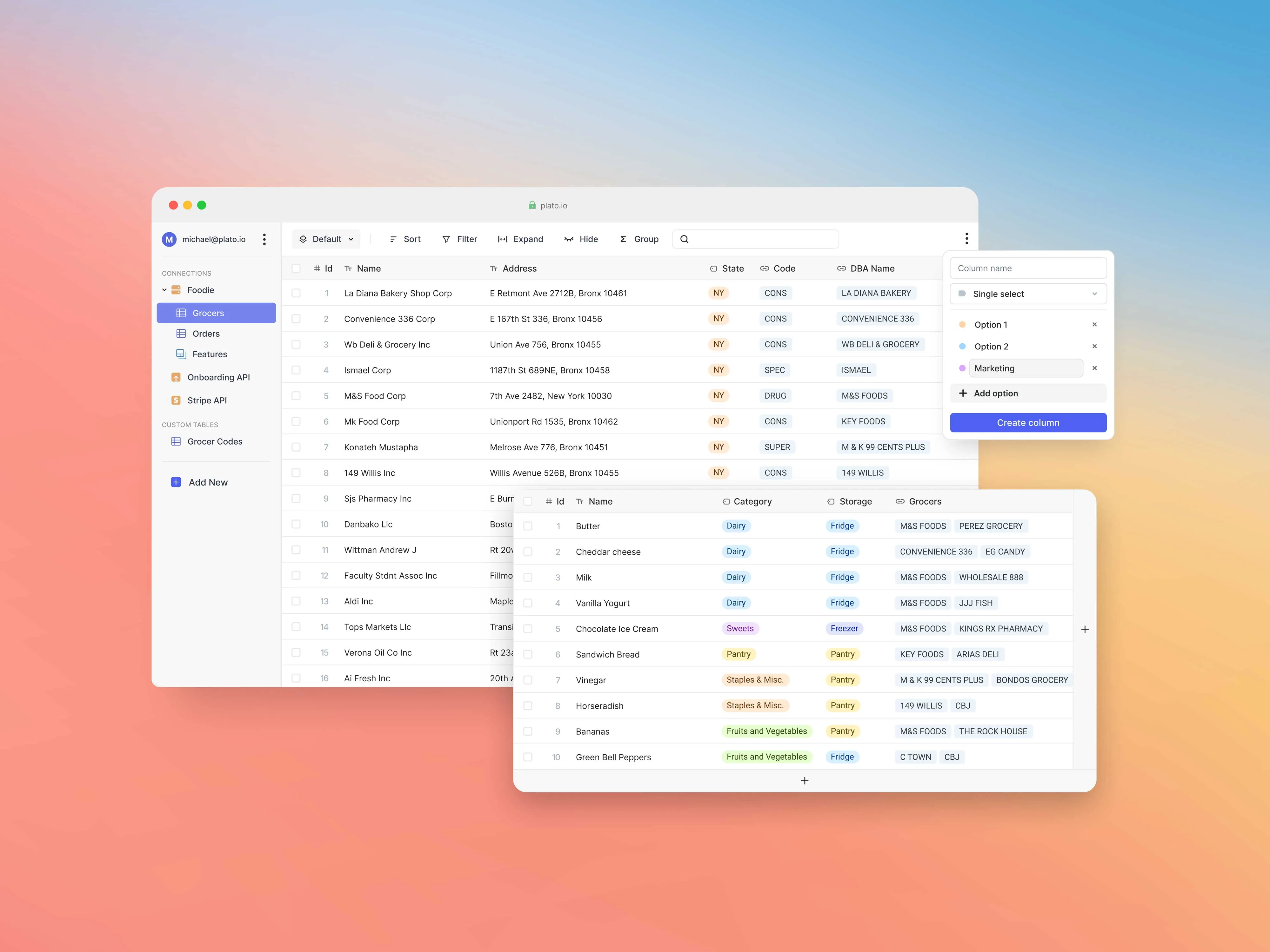 Plato product design